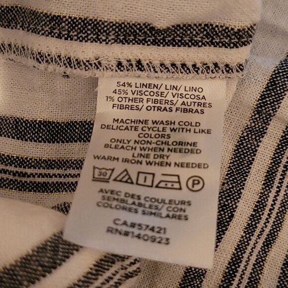 Loft Linen blend striped top - Picture 6 of 6